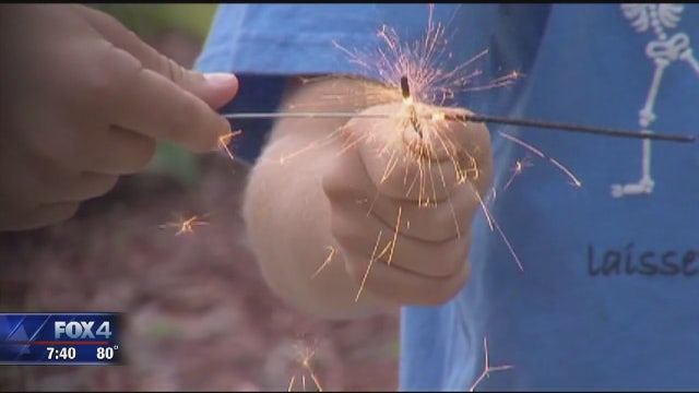 Save Me Steve: Sparkler Safety
