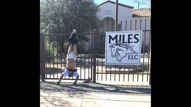 Alleged burglar pantsed by spiked fence while trying to flee, found hanging upside down