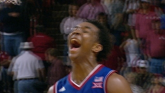 Graham's 27 lead No. 6 Kansas past No. 3 Oklahoma 76-72