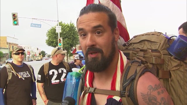 Army vet walks 2200 miles for veteran suicide awareness