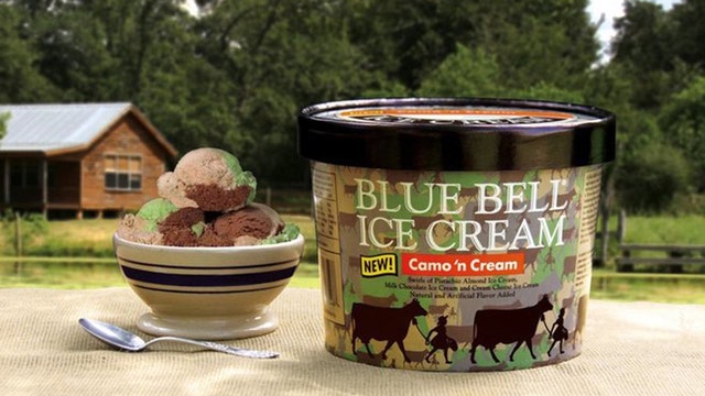 Blue Bell releases new Camo ‘n Cream flavor