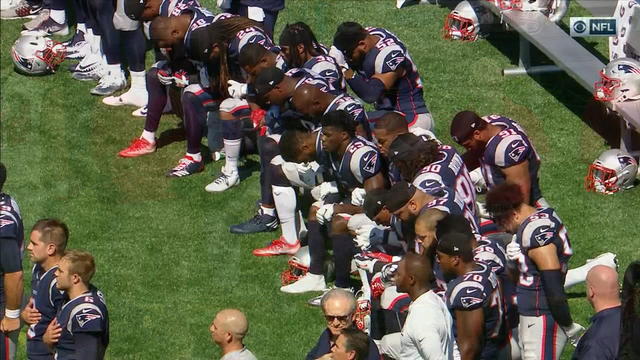 Trump revels in drama over spat with NFL