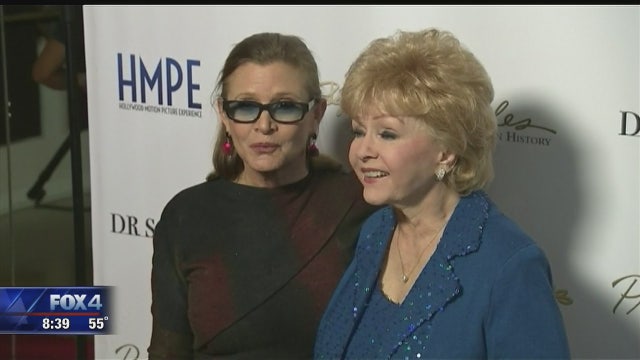 TMZ: Carrie Fisher, Debbie Reynolds & Mariah Carey