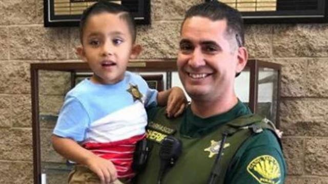 Off-duty deputy saves choking 3-year-old boy's life