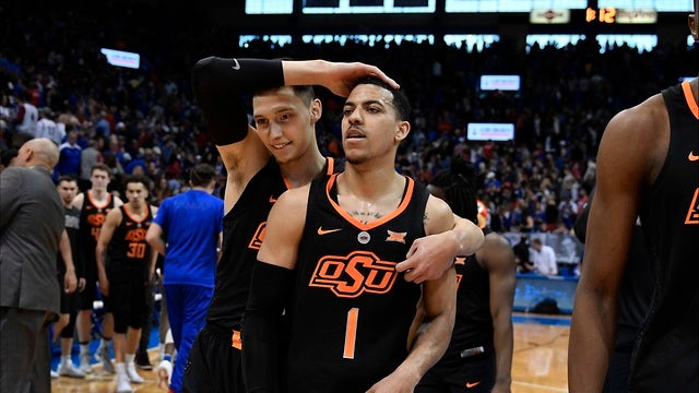 Smith leads Oklahoma State to 84-79 upset of No. 7 Kansas