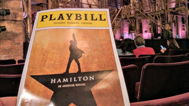 'Hamilton' member gives Pence earful; Trump: "Apologize!"