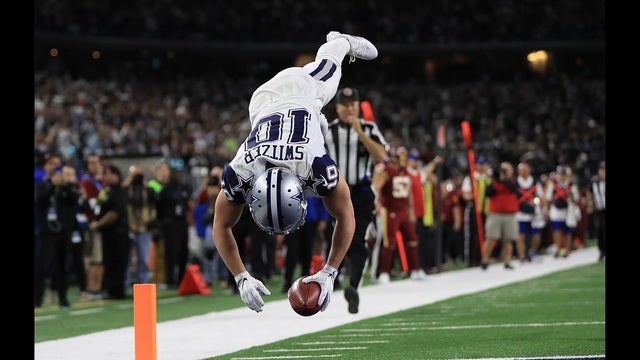 Cowboys top Redskins 38-14 in 1st win sans Elliott