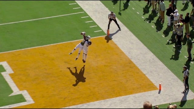 Brewer TD with 7 seconds left, Baylor 35-31 over Oklahoma St