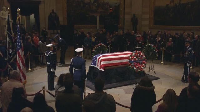 Last salute: A guide to George HW Bush's funeral