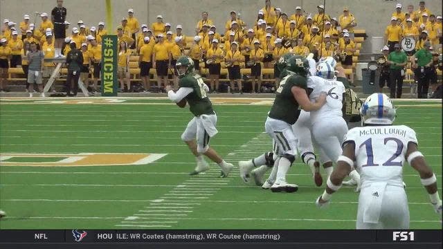 Brewer has 3 TD passes for Baylor in 26-7 win over Kansas