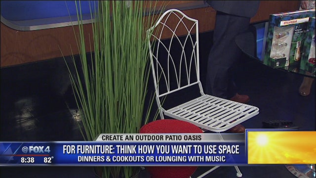 Create an outdoor patio oasis