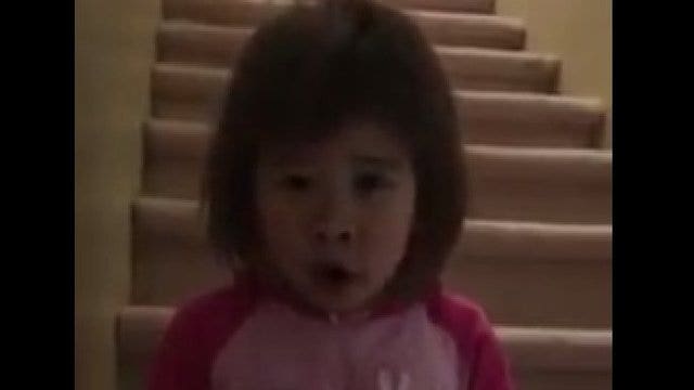 Little girl just wants her parents to get along in adorable video