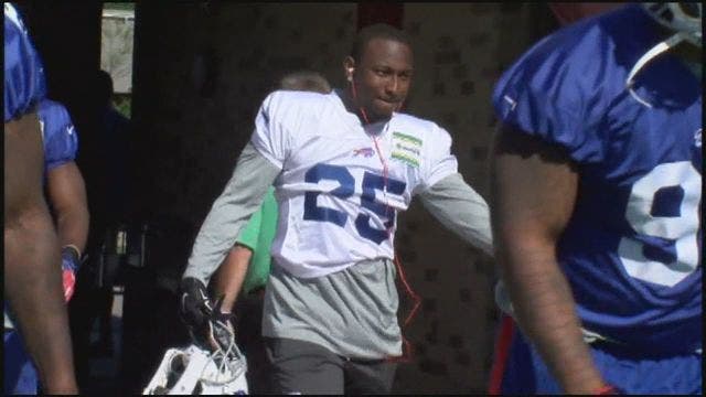 Bills' McCoy denies allegation of bloodying girlfriend