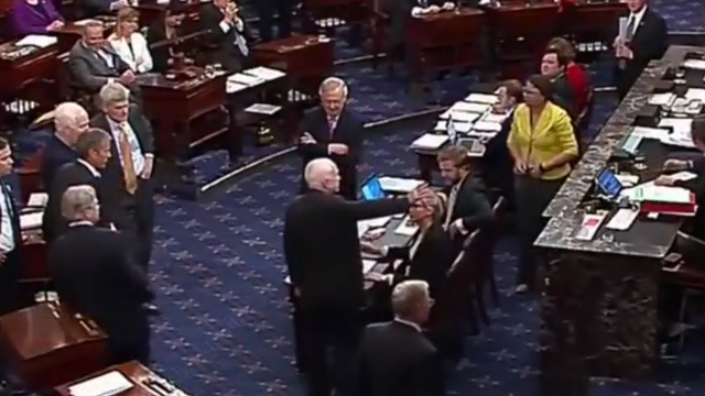 McCain, fighting cancer, turns on GOP and kills health bill