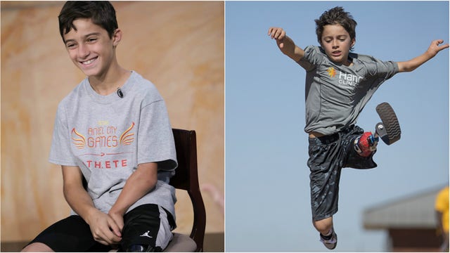 Get inspired by Ezra Frech: Athlete, young motivational speaker and amputee