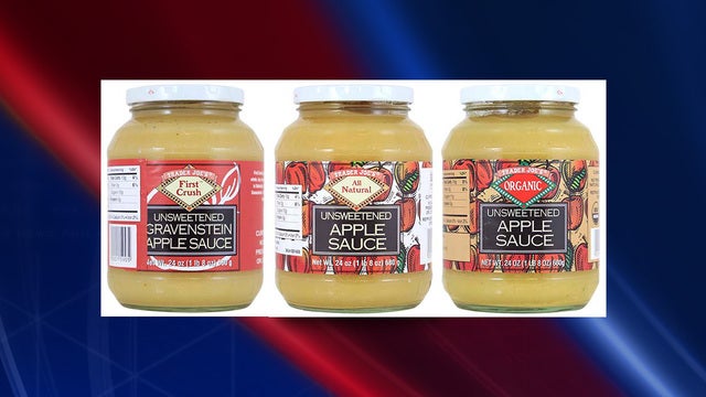 Trader Joe's apple sauce recalled
