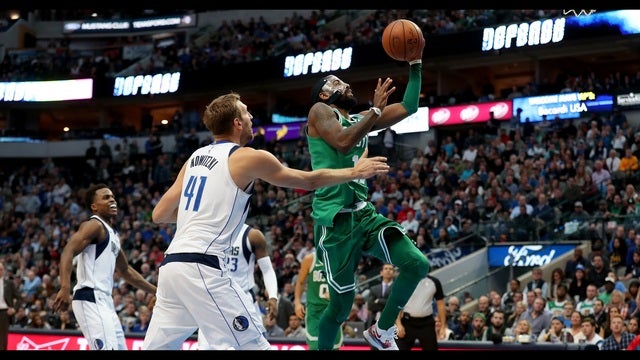 Irving's 47 lead Celtics past Mavericks to maintain streak