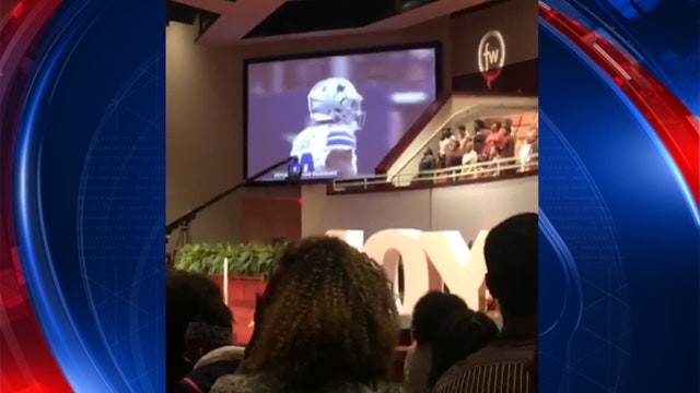 Dallas church issues statement after reports it showed Cowboys game during service