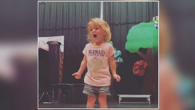 WATCH: This 2-Year-Old's dramatic rendition of the ABCs is the cutest