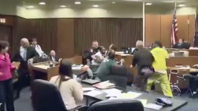 WATCH: Grieving Dad Attacks 3-Year-Old Daughter's Killer in Court