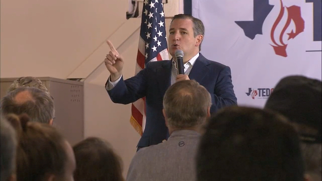 Cruz hits O'Rourke on Trump impeachment comment during Fort Worth campaign stop