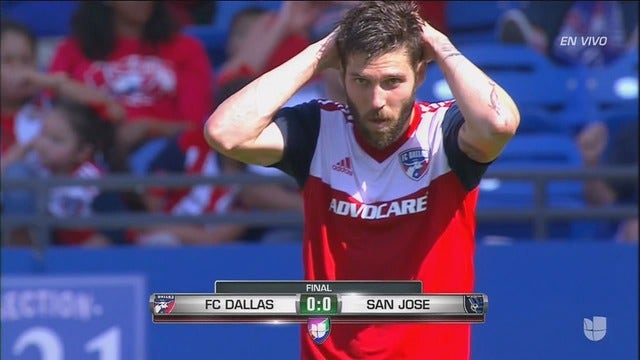 Earthquakes and FC Dallas play to scoreless draw