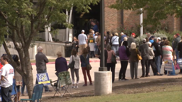 North Texans cast early votes in record-breaking numbers