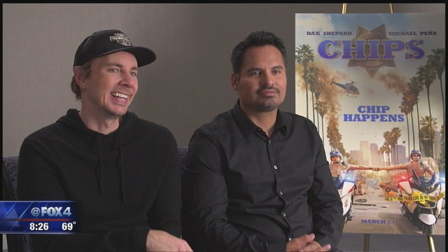 Dax Shepard & Michael Pena star in CHIPS remake