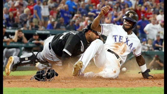 Rangers CF DeShields on 7-day concussion DL 3 weeks later