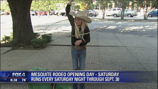 Mesquite Rodeo opens on Saturday