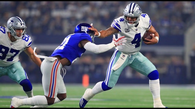 Prescott, Dallas D lead Cowboys to 20-13 win over Giants