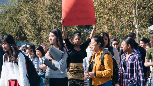 Google employees say 'Not OK,' walk out to protest treatment of women