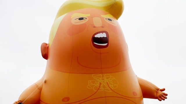 Group behind ‘Baby Trump' balloon issued permit for July 4th demonstration in DC