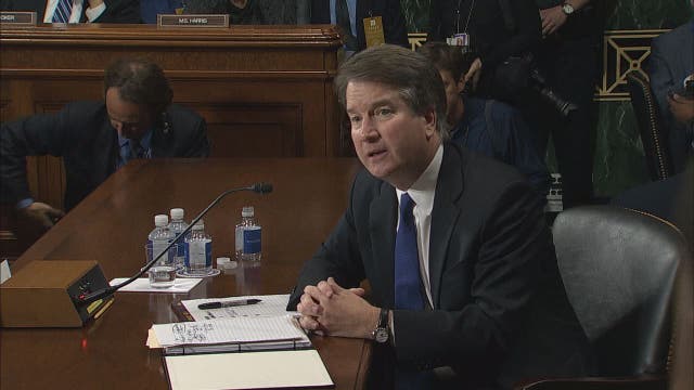 Kavanaugh says he 'might have been too emotional' at hearing