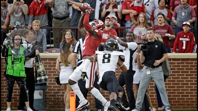 No. 5 Oklahoma escapes with 28-21 OT win over Army