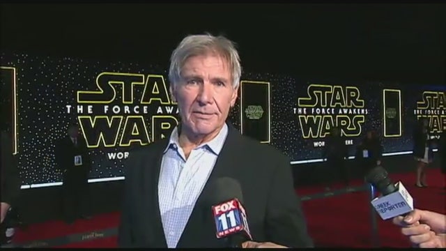 'Star Wars: The Force Awakens' among biggest of Hollywood premieres