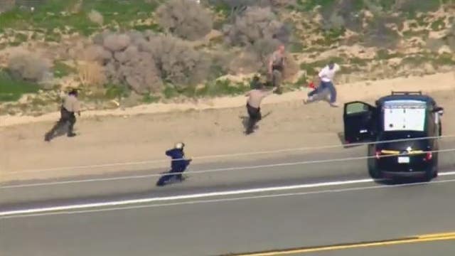 Alleged armed robbery suspect leads police on chase through Lancaster