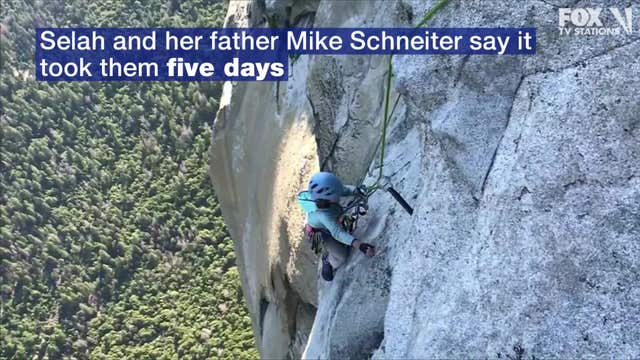 10-year-old girl becomes youngest person to scale Yosemite's El Capitan