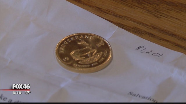 Coin worth $1,200 left in Salvation Army red kettle by good Samaritan