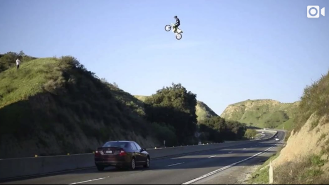 Video of dangerous dirt bike stunt in California launches investigation
