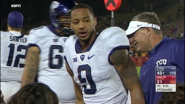 Boykin throws for 4 TDs, No. 3 TCU rolls past Iowa St 45-21