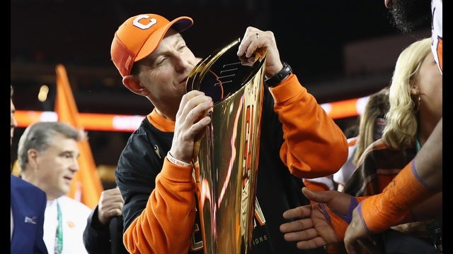 Another first for Clemson: No. 1 in AP preseason Top 25