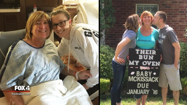 North Texas grandmother gives birth to granddaughter