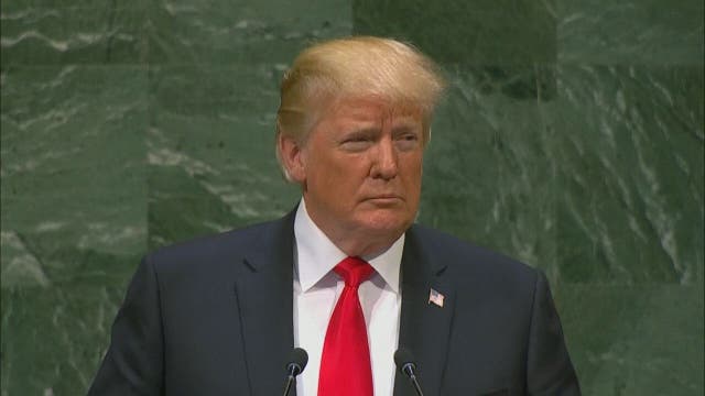 Trump challenges UN, boasting of America's go-it-alone might