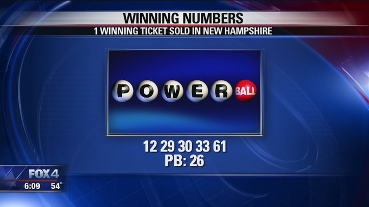 $570 million Powerball ticket sold in New Hampshire, $1 million tickets sold in Texas | FOX 4 ...