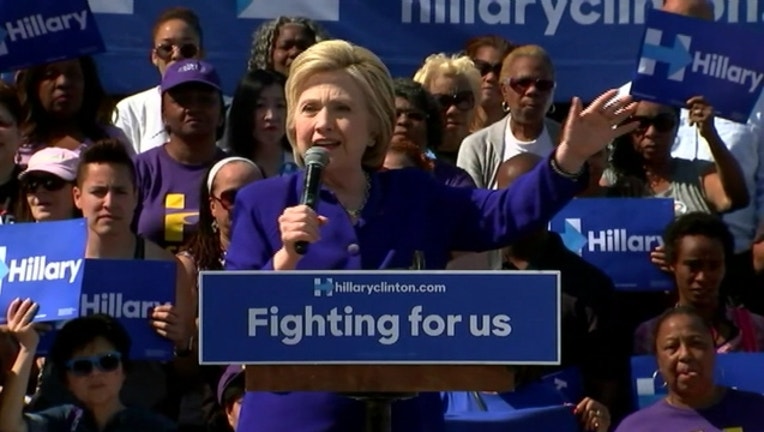 hillary clinton cali