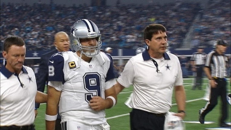 tony romo out for season