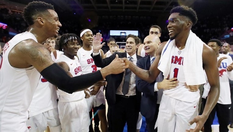 Shake Milton Jarrey Foster SMU basketball