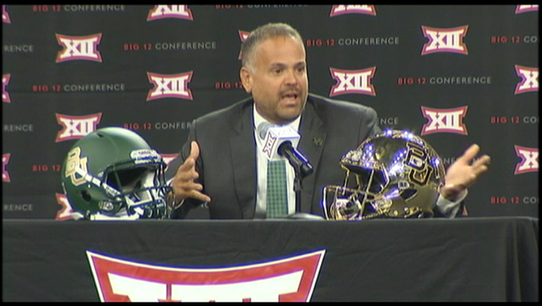 BAYLOR Matt Rhule media day