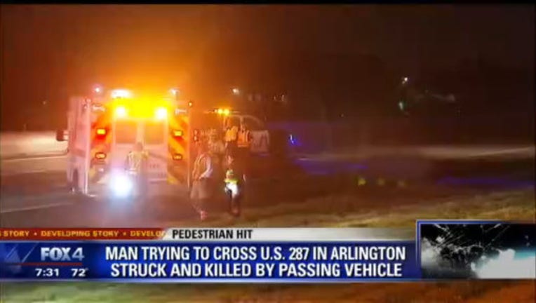 Pedestrian Killed In Arlington | FOX 4 Dallas-Fort Worth